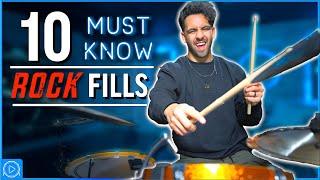 10 MUST KNOW Rock Fills For Beginner Drummers