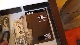 Asus X99-A. Unboxing.