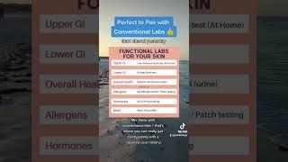 FUNCTIONAL Lab Tests For Your SKIN #shorts