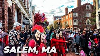 Exploring Salem, MA on Halloween : The Most HAUNTED Place in America