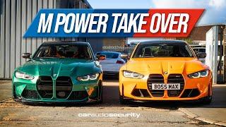 BMW M-Power Take Over, Cars & Coffee | Car Audio Security