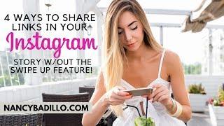 Swipe Up Instagram Story Without 10K Followers | How To Get The Swipe Up Feature On Instagram