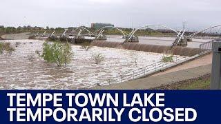 Storm runoff and SRP water release prompt Tempe Town Lake Closure