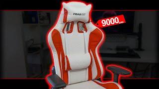  ШИКАРНОЕ БЮДЖЕТНОЕ ИГРОВОЕ КРЕСЛО ! FragON 5X White Red   Обзор