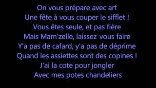 La Belle et la Bête - C'est la Fête - Paroles