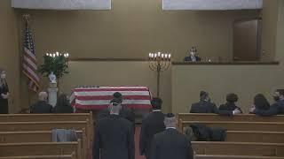 Funeral Service for Morton Sirisky