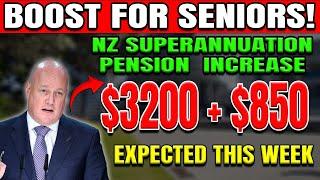 Boost for Seniors: NZ Superannuation Pension  Increase By $3200 + $850 Extra – Expected This Week