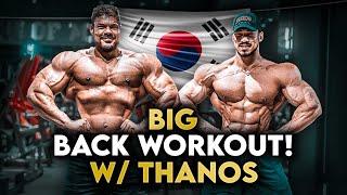 Heavy Back Day w/ Korean Thanos