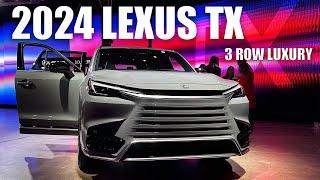 2024 Lexus TX Walkaround: A Luxe Grand Highlander?