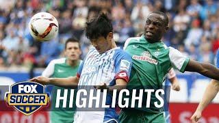 1899 Hoffenheim vs. Werder Bremen - 2015–16 Bundesliga Highlights