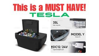 2024 Tesla Model Y Refrigerator 35L App Control Trunk Fridge