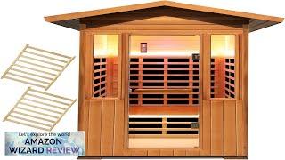 OUTEXER Outdoor Sauna Far Infrared Saunas Dry Sauna Room Red Cedar Review