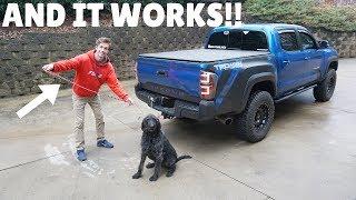 How To Hard Wire an LED Tailgate Bar: Tacoma TRD Offroad