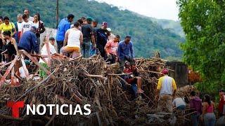 Decretan duelo nacional en Venezuela tras los deslaves | Noticias Telemundo