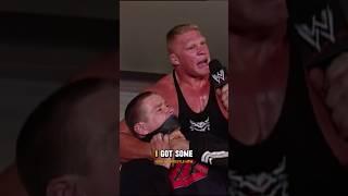 Brock Lesnar Pushed Zack Gowen Down The Stairs #wwe #brocklesnar #vincemcmahon #wrestling