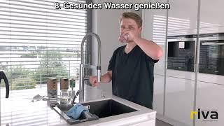 rivaALVA Trinkwasserfilter Installationsanleitung Untertisch