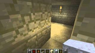 Minecraft - Self Relighting Fireplace with Hidden Door