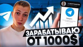 Как развивать телеграм канал без вложений | Заработок от 1000$