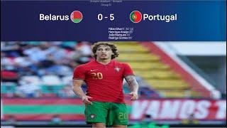 BELARUS U21 0-5 PORTUGAL U21 | EURO U21 QUALIFICATION | EXTENDED HIGHLIGHTS | 12/09/2023