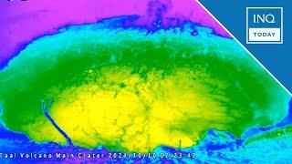 Phivolcs observes weak phreatic eruption over Taal Volcano | INQToday