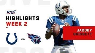 Jacoby Brissett's Triple-TD Day | NFL 2019 Highlights