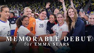 USWNT MILESTONES | Debut to Remember for Emma Sears