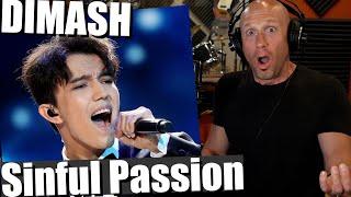 First time Reaction & Vocal Analysis DIMASH Greshnaya strast (Sinful passion) by A'Studio