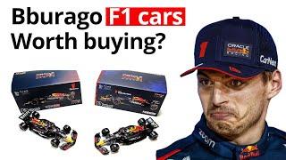 Max Verstappen Bburago 1:43 Rebull RB18 RB19 World Champion - Worth buying? #F1 #diecastcars