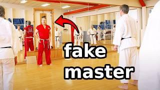 When A Fake Master Visits The Wrong Dojo