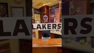 The original Lakers sign from the scoreboard at Kia Forum  #lakers #nba