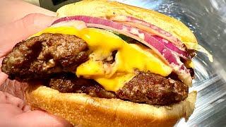 Smash Burger on the Stovetop with a Cast Iron Pan! No Blackstone, No Problem!!