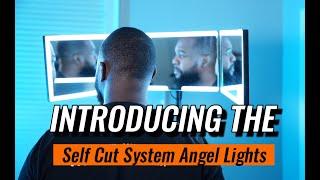 New Product Alert: Self- Cut System Tripod Mirror W/ Build-in Touch Screen Dimmer l SCS Angel Lights