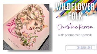 Colour Along | Wildflower Folk by Christine Karron