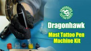 Dragonhawk Mast Tattoo Pen Machine Kit D1013-10