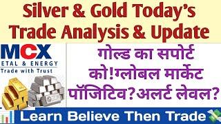 Today's Silvermic & Gold Opening Setup.Investing|Commodity market analysis.Trading strategy.