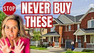 7 HOMES YOU SHOULD AVOID AT ALL COSTS!!