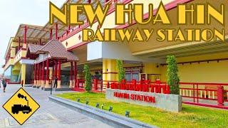 Thai Trains & Railways: New Hua Hin Station | Elevated | Thailand