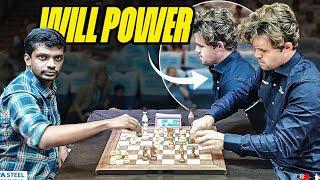 When Magnus Carlsen wants to win at all costs | S.L. Narayanan vs Carlsen | TSCI Blitz 2024