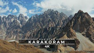 Karakoram Range Pakistan  by Drone in 4K 60FPS