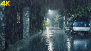 Relaxing Rain with Thunder | Rainy Nights Just Got Better With These Soothing Rain Sounds!