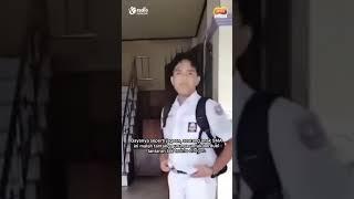 VIRAL! SISWA SMA TANTANG GURU BERKELAHI, TAK TERIMA DITEGUR RAPIKAN SERAGAM #SHORTS