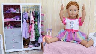 OUR GENERATION DOLL ROOM DECORATION AND CLOSET TOUR