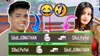 Jonathan gaming vs Payal gaming konck - Konck gameplay  Payal Jonathan funny moments