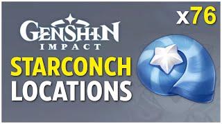 ALL 76 Starconch Locations - Genshin Impact