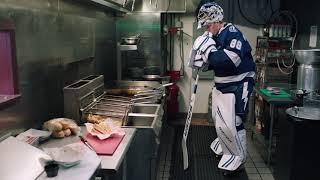 Andrei Vasilevskiy funny Bauer commercial