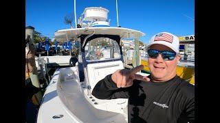 OC GUIDE SERVICE.. Inshore Charter Boat Tour/Ocean City Fishing Center/29' Sea Vee.. Check em out!