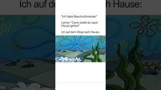 Ich habe Bauchschmerzen SpongeBob