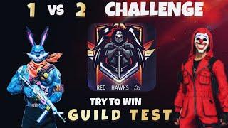 [ LIVE ] 1 VS 2 GUILD TEST  + SPECIAL REACTION  FREE FIRE LIVE UID CHECK #shortsfeed #freefire