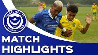 Highlights | Pompey 2-0 Norwich City U23s | Pre-Season Friendly