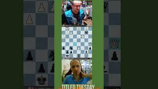 ВОТКНУЛ И УНИЧТОЖИЛ! // FM ВЯЧЕСЛАВ ВИТИК vs GM СЕРГЕЙ ЖИГАЛКО #chess #shorts #шахматы